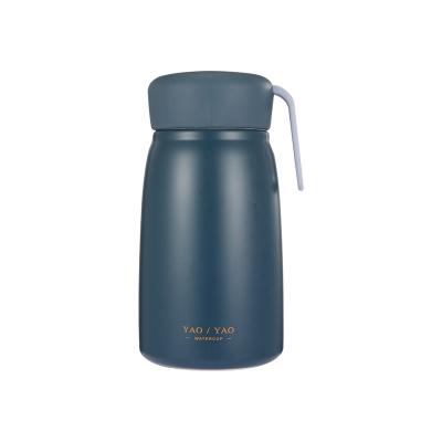 China PORTABLE Custom Logo 360Ml 304 Stainless Steel Tummy Vacuum Large Cups With Handle for sale