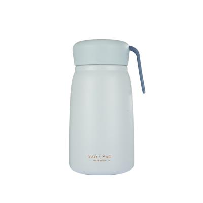 China Hot Selling PORTABLE Customized Logo 304 Stainless Steel Pot-Puffy Water Vacuum Cup For Present for sale