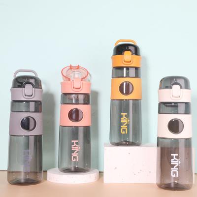 China Large Capacity 670ml Viable Custom Multicolor Adults Plastic Cups Wholesale Sport Water Bottle for sale