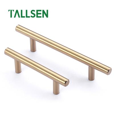 China TALLSEN Style Modern Simple Kitchen Furniture Stainless Steel Hardware Bedroom Door T-Handle (D=12mm) for sale