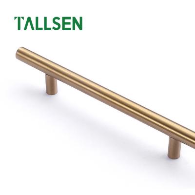 China TALLSEN Style Stainless Steel Hardware Bedroom Cabinet Pull Modern Simple Kitchen Furniture Modern T-Handle for sale