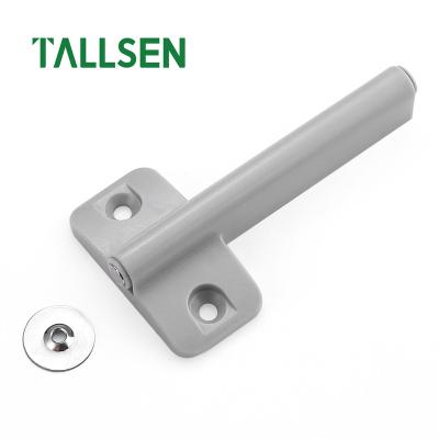 China Rebound Buffer Door TALLSEN BP2400 Cabinet Push Latch Open Thin Kitchen Door Re-Open Hardware Device for sale