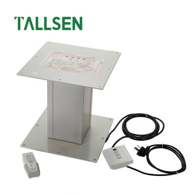 China TALLSEN Style Tatami Minimalist Aluminum Alloy Save Space Electric Lift Table Lift Table Platform Lift for sale