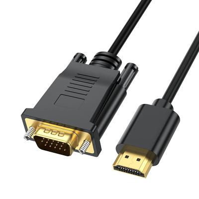 China Flexible HD-MI to VGA adapter converter cable HDMI cable for sale