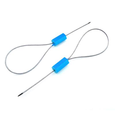 China Pull Tight Locking Device Pull Tight 1.8mm Safety Wire Plastic Disposable Cable Joint for sale