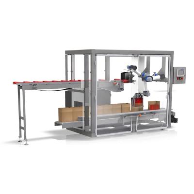 China Food carton case packer machine carton box packaging machine for paper food/beverage for sale