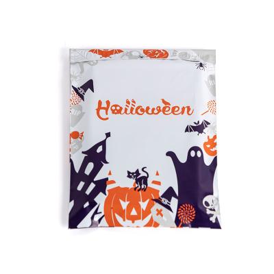 China 2022 Skull Halloween Bags Announcement Mail Bag Nice Printing Mailing Bag Envelopes Custom Mailing Plastic Bags Poly Announcement for sale