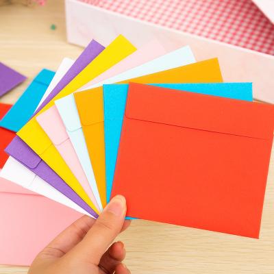 China Materials that respect the environment. 2022 New 10.5*9.3cm Non-Toxic For Valentine Greeting Cards Packaging Cute Paper Gift Envelopes For Women Kids Heart Card Paper Envelope for sale