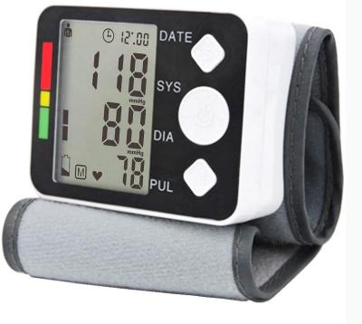 China Manufacturer Electronic Wrist Sphygmomanometer Monitor Blood Pressure Metal Digital Wrist Sphygmomanometer for sale