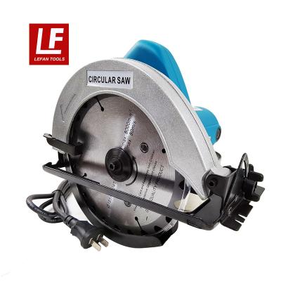 China Wood Saw LEFAN 185mm 1050W   Electric Popular Circular Saw for wood working with angle cutting design for sale