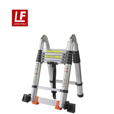 China Folding Ladders Stairs Telescopic Lightweight Ladder Portable Aluminum 3 8m Sale Max Silver Packing Technical Parts Pcs Steps Color Support Type for sale