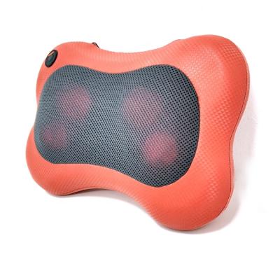 China New Style Full Body Body Rolling Kneading Pillow Passionate Infrared Heating Massager Neck Shiatsu Electric Back Massager Pillow for sale