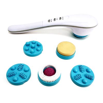 China Waterproof Fabric Home Rechargeable Handheld SPA Deep Use Massager Hammer for Back Muscles Foot Neck Shoulder Leg Calf Pain Relief for sale