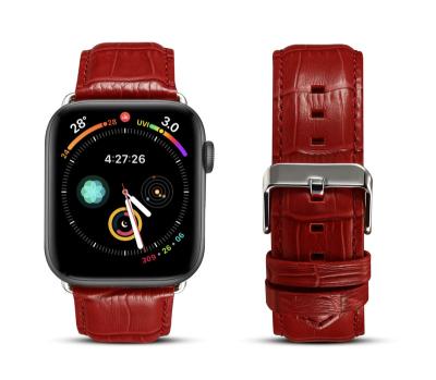 China Luxury Brand High Quantity Multiple Colors i Watch Band Genuine Leather Strap For Apple Watch Series 5/4/3/2 Wholesale for sale