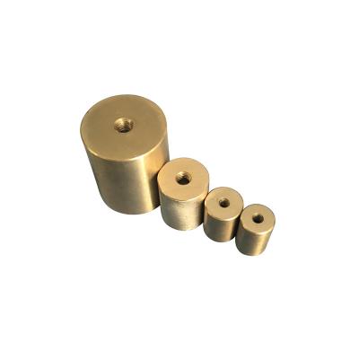 China Industrial Magnet Samarium Cobalt Pot Magnets With Brass Housing for sale