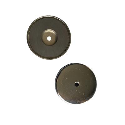 China Industrial Strong 50LB Magnet RB60 Ferrite Cup Magnets Pull Power Mounting Magnets With Counterbored Hole Pot Magnets for sale