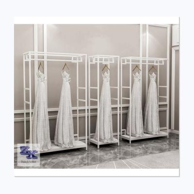 China Plated Display Rack For Wedding Dress for sale