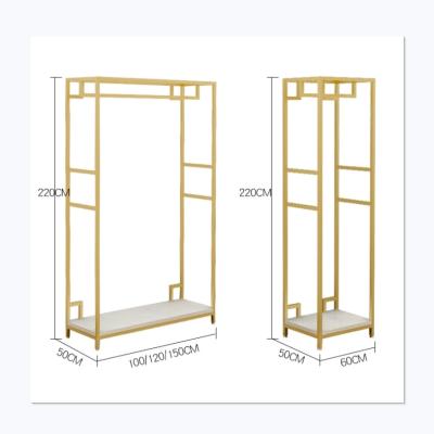 China Plated Display Rack For Wedding Dress for sale