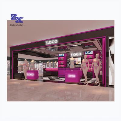 China Factory direct sale fashion style lingerie store design lingerie store fixture and store fixture,lingerie display furniture for store fixture for sale