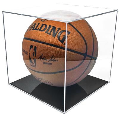 China Guangzhou Modern Basketball Clear Showcase Customized Acrylic Ball Display Rack Supplier for sale