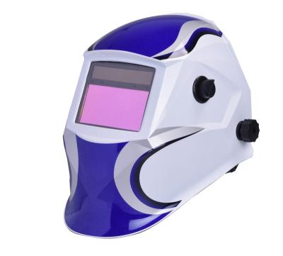 China pp & Large Four Arc Nylon Sensor Filter Lens Auto Darkening Welding Helmet, Welding Mask for CAT, MIG with Grinding Function for sale