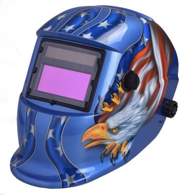 China Yes Solar Energy Auto Darkening Welding Mask, Electronic Welding Helmet With Respirator Rizhao kaiyue for sale