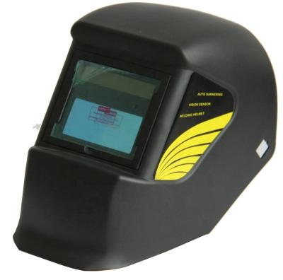 China Yes Two Arc Sensor Auto Darkening Welding Helmet / Welding Mask KM-1400 for sale