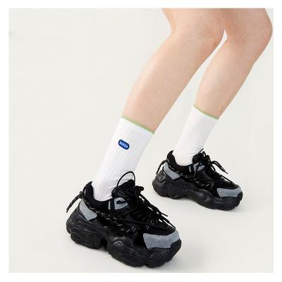 China Wholesale Antibacterial Antibacterial Casual 3 Pairs Sets Lovely Funny Sports Socks Cute Cotton Fashion Crew Socks For Women for sale