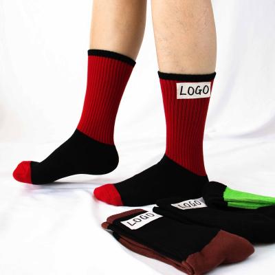 China Breathable Wholesale Custom Print Embroidered Colorful Socks Soccer Long Socks For Women for sale