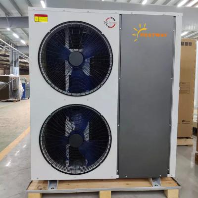 China Hotel 10-72KW R32 Cold Area Monoblock EVI Inverter Air To Water Heat Pump With Copeland Compressor for sale