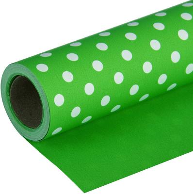 Chine Reversible Custom Printed Wrapping Paper Roll Gift Wrapping Paper Manufacturer Roll wrapping paper à vendre