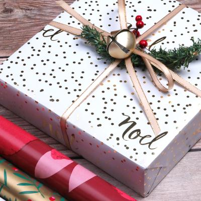 China BOTANICAL LEAF FOIL Custom Printed Wrapping Paper Roll Colorful Tissue Paper Gift Wrapping Paper Manufacturer Te koop