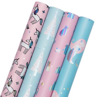 China FOIL wrapping paper christmas gift wrapping paper rolls Wholesale christmas wrapping paper for sale