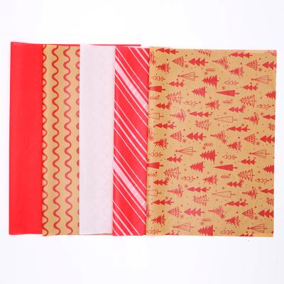 Chine Custom packing tissue wrapping paper your logo guangzhou factory Christmas gift wrapping paper à vendre