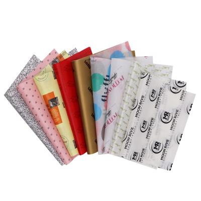 Κίνα Manufacturer Wholesale Customized Logo Printed Tissue Paper For Gift Wrapping προς πώληση