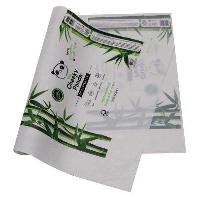 China Personalized Design Custom Logo Printed Wrapping Tissue Paper For Packaging White for sale