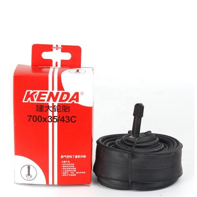 China Mountain Bikes Kenda Bicycle Inner Tube 700C 700 * 35 43 American Valve French Valve for sale