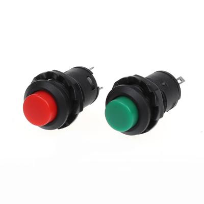 China Round Push Button Switch PBS1-10 Lock 1.5a 250v PBS1-10 Self Locking Or None for sale