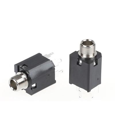 China audio & Pj-325 Video Dip PCB Mount 5 Pins 3.5mm Plug Earphone Audio Stereo Jack for sale