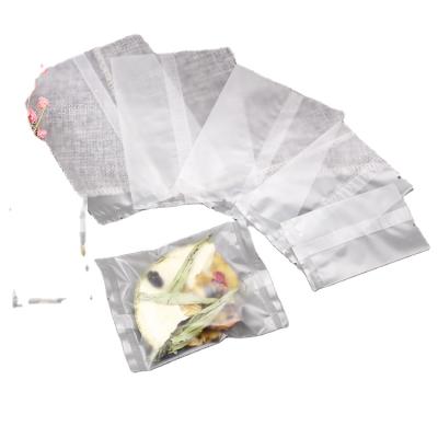 China Cook Snowflake Crisp Opp Food Packaging Bag Recyclable Translucent White Machine-Sealed Snack Bag Medium-Sealed Mooncake Bag for sale