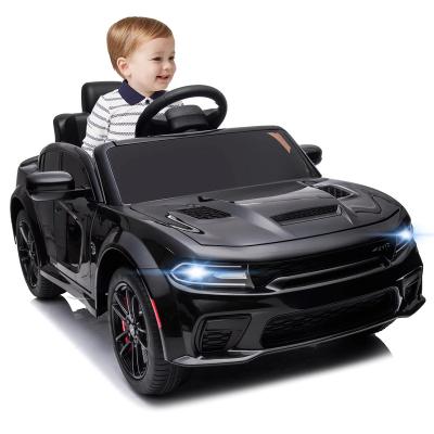 China Diecast Toy Dodge 12v Kids Ride On Electric Car W/ Parents Remote Control for sale