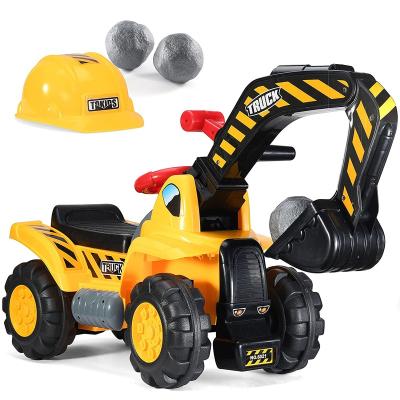 China Toy Diecast Toy Tractors for Kids Ride on Excavator for sale