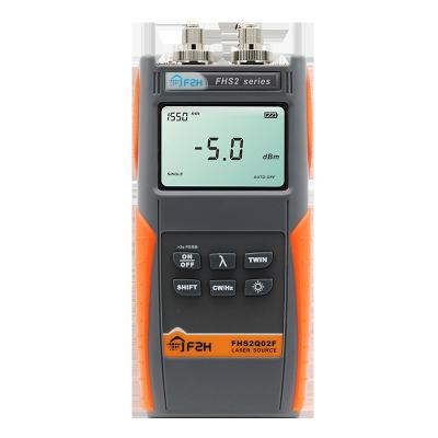 China 1550nm Fiber Optic Laser Source Handheld Singlemode FTTx 1310 Talk for sale