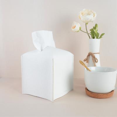 China Minimalist Waterproof Decorative Car Towel Dispenser Desktop Automatic Portable Tissue Box Paper Case for sale