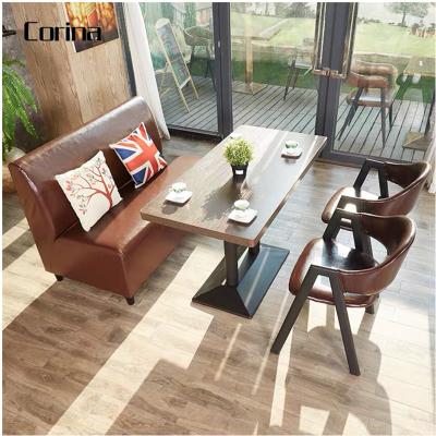 China Eco-friendly High Quality Furniture Set Dining Tables And Restaurant Chairs Dining Sets Restaurant Table for sale