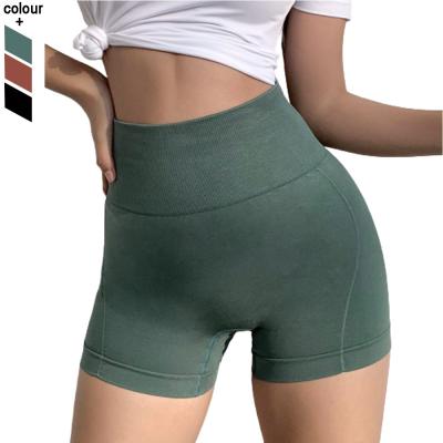 China 2020 Breathable Gym Wear High Waist Fitness Yoga Shorts For Women for sale