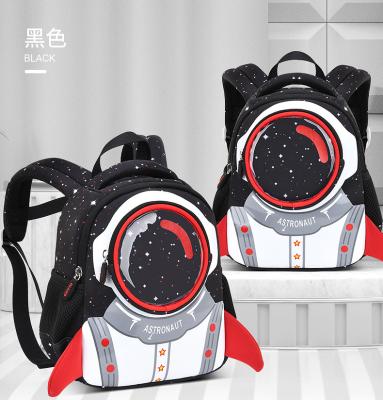 China Durable Neutral Children's Navy Blue Dirt-resistant Cartoon Backpack Boy And Girl Wholesale Waterproof School Bag for sale