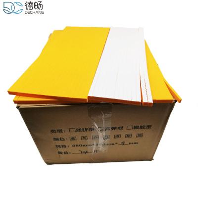 China EVA Foam Die Ejection Rubber Shore A Hardness For Die board Making for sale