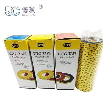 China High Quality die Cutting Function Self-adhesive Plastic Patch Tape en venta