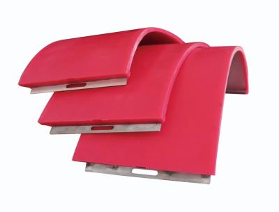 China Roller Anvil Cover For Die Cutting Red Color For Carton Packaging Machine for sale